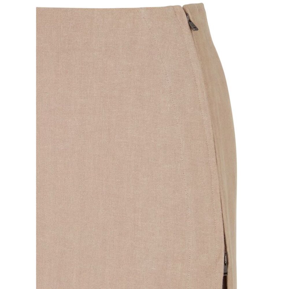 Fendi Women Linen Skirt - Picture 3 of 3